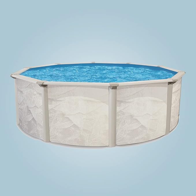 Boulder 18' x 52" ATS+ Easy-Build Steel Above Ground Swimming Pool Kit by WaterThat