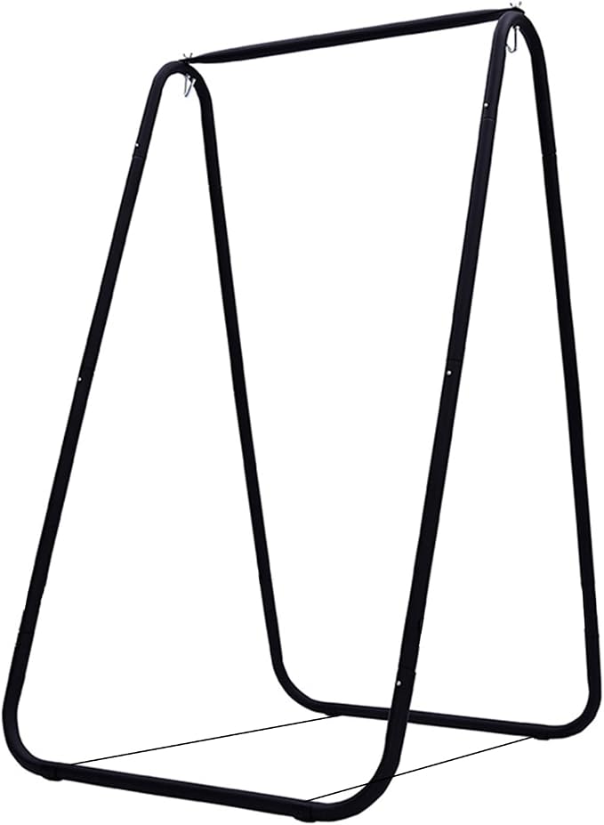 Hammock Chair Stand,Heavy-Duty Steel Hammock Stand,Swing Stand for Outdoor Indoor,Hammock Chair not Include,Max Load 220lbs