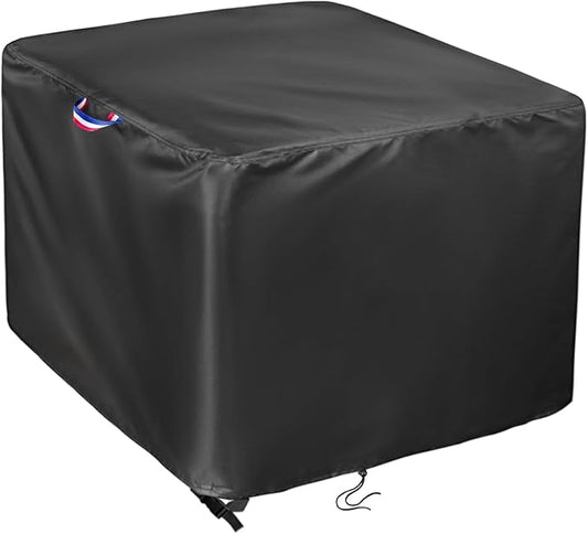 Patio Side Table Cover, Outdoor Waterproof Square Patio Small Side Table Cover -18"L x 18"W x 17" H