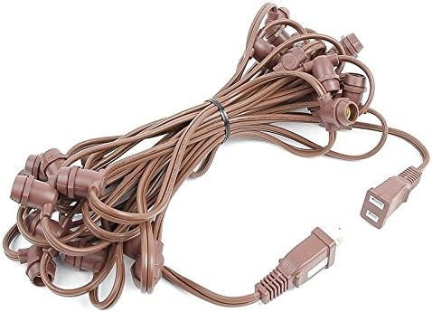 Novelty Lights 25' Clear Incandescent G40 Globe Outdoor String Lights