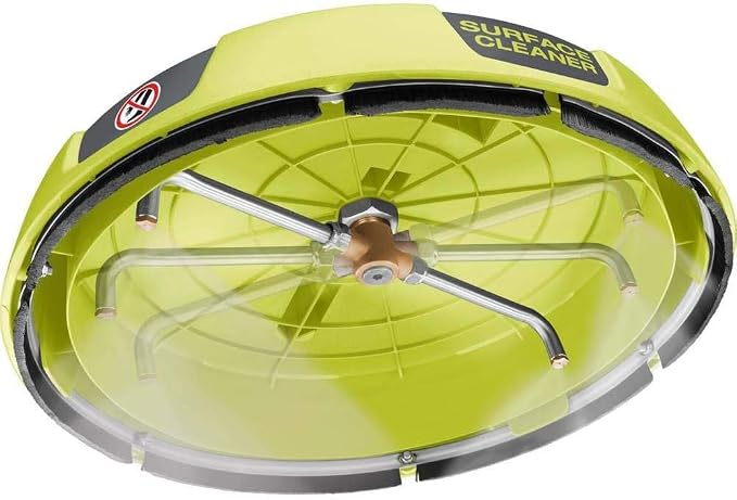 RYOBI RY31SC01 15 in. 3300 PSI Surface Cleaner for Gas Pressure Washer (Renewed)