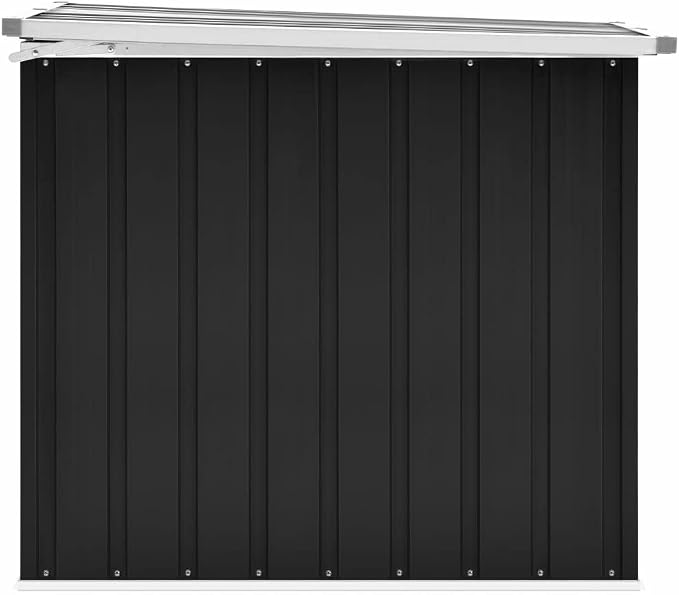 Patio Storage Box,deck box,outdoor storage box,toolbox,patio furniture,Easy to open and close with hinged lid,Anthracite 58.7"x39"x36.6"