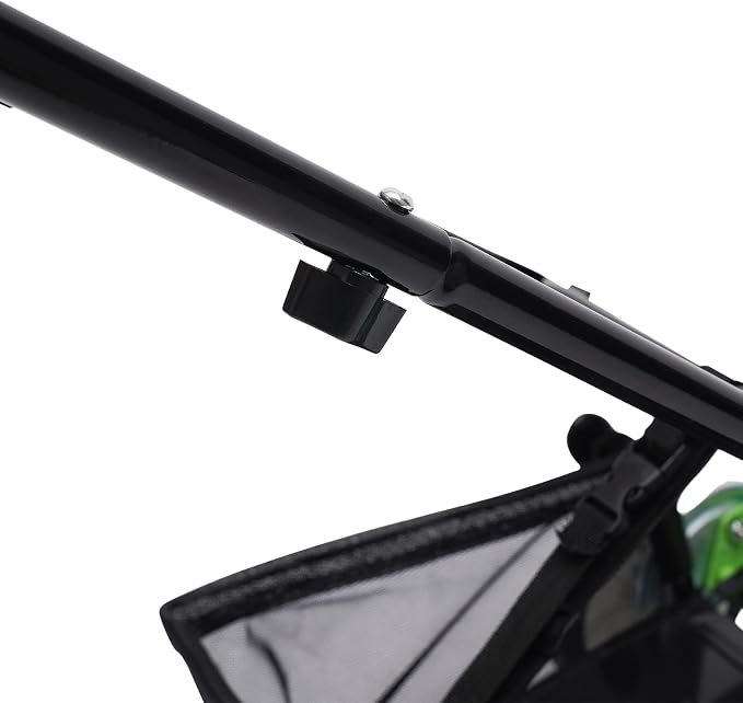 Push Lawn Sweeper, Manual Push Reel Lawn Mower with Collection Bag, 5 Blades,Outdoor Lawn Dethatcher Tools for Picking up Leaves,Grass and Debris ﻿ (16 inch)