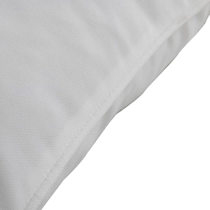 East Green 18 x 18 Waterproof Outdoor Pillow with Insert, Flax Tan Stripe - Premium Olefin Outdoor Accent Pillow for Patio Furniture