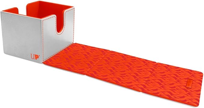 Ultra Pro - Mana 8 Alcove Edge Deck Box - Lotus for Magic: The Gathering, Store & Protect up to 100 Standard Size MTG Cards, Great for Commander Deck, Side Loading Deck Box, Premium Leatherette