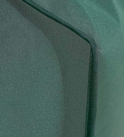 Plow & Hearth Rocking Chair Outdoor Furniture Cover| All-Weather | Water-Repellent | Cloth-Like Polyester | Resists Fading | Toggle Closure| Reinforced Seams | 26¾"L x 31½"W x 44" H| Green