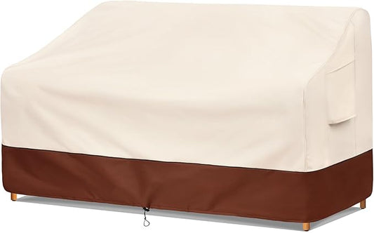 Patio Furniture Covers Waterproof,Outdoor Sofa Covers for Loveseat Fits up to 58W x 40D x 31H inches