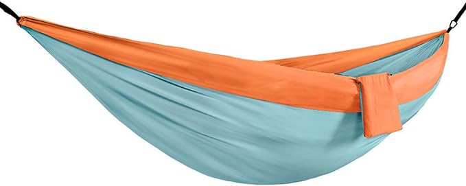 YSUEFIJO Relaxing Camping Hammock, Outdoor Hammock Perfect for Travel Or Backyard, Hanging Hammock Lightweight and Portable, Easy to Hang, Comfortable Lounge, Weight Capacity 300kg