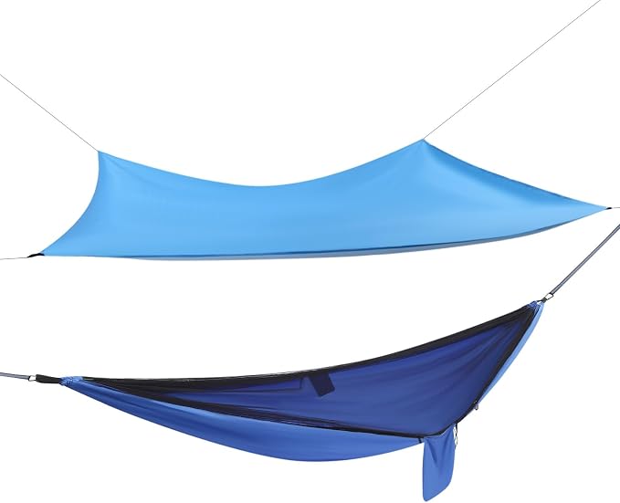 Ultra-Light Travel Camping Hammock,200kg Load Capacity,Breathable,Quick-Drying for Outdoor Indoor Garden