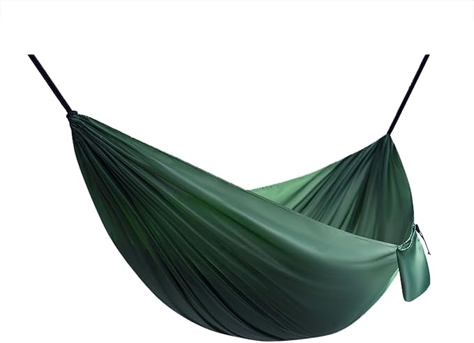 Outdoor Hanging Hammock for Adults, Foldable Travel Hammock with Lightweight Rope and Easy Installation, Perfect for Garden, Patio, Camping Trips, Relax and Enjoy Comfort Anywhere