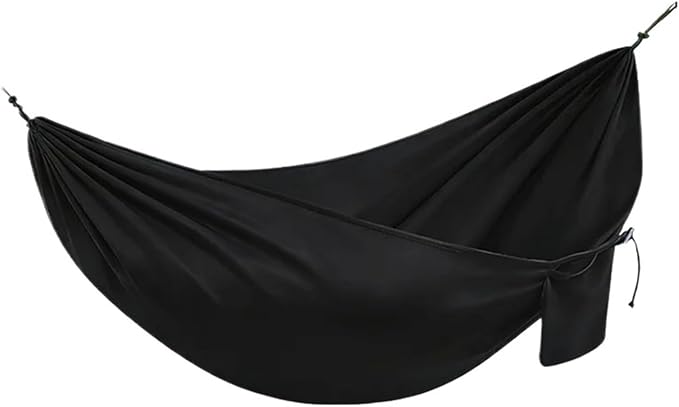 210 * 140cm Portable Hanging Hammocks Single Person for Travel Beach Outdoor Strength Parachute Fabric Bed Storage Bag