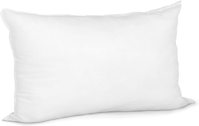 Hometex Canada Pillow Insert 14" x 20" Indoor Outdoor Polyester Filled Standard Cover