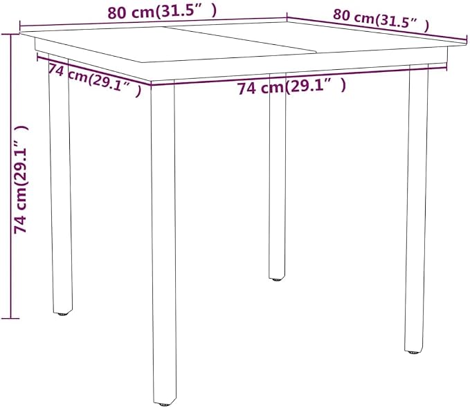 3 Piece Patio Dining Set Black Outdoor Bistro Table and Chairs with Glass Top for Garden Porch Yard Small Space, PE Rattan Wicker Dining Furniture for Backyard Balcony Deck Relaxation