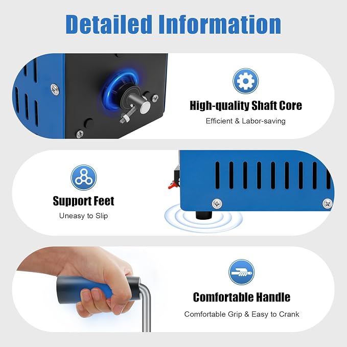 20W Hand Crank Generator, USB Charger, Outdoor Camping Generator Portable, Manual Power Supply Emergency Backup, Manual Power Supply for Camping Battery Powered Radio,USB Charger