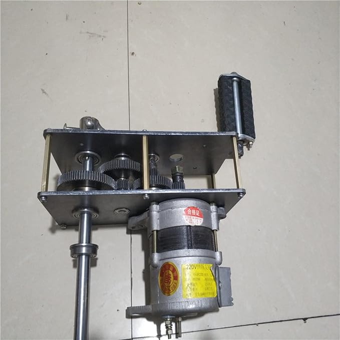 14V 28V Pure Copper Coil Generator 2000W 220v 800W Hand Generator Gearbox AC Permanent Magnet Brushless High Power Pedal Generator (Color : 800W 220V)
