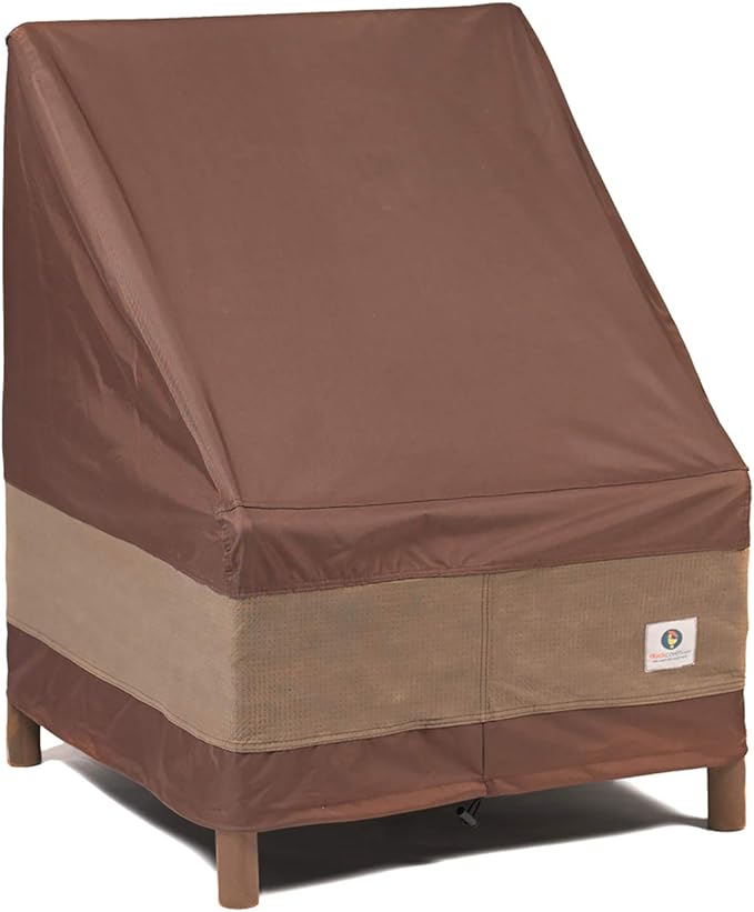 DUCKCOVERS Ultimate Waterproof 36 Inch Patio Chair Cover, Outdoor Chair Covers