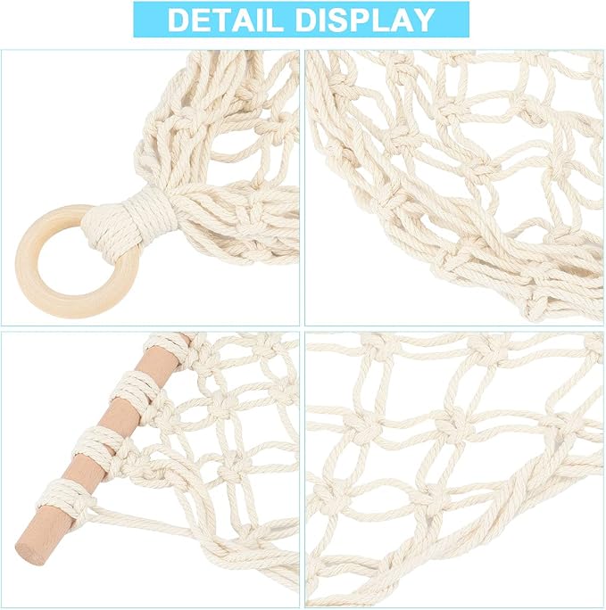 Hanging Fruit Hammock Under Cabinet Hanging Basket Includes Hooks - Macrame Bohemian Hanging Banana Vegetable Hammocks Kitchen Storage Counter Space Saving Decoration at Home, Boat (Style A - 1 Pack)