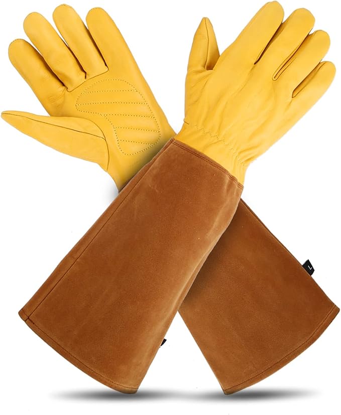 Rose Pruning Gloves for Women/Men，Long gardening Gloves Roses/Gardening/Logging/Farm/Cactus