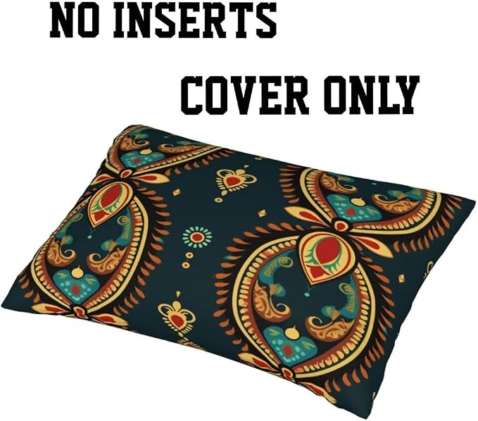 Outdoor Pillows Waterproof Set of 2 Outdoor Pillow Covers 16x24 Inch, Dark Throw Pillows Boho Pillow Covers, Summer Garden Decorative Pillows Outdoor Pillows for Patio Furniture Car Home Decor -hs492