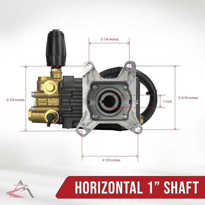 The ROP Shop OEM Annovi Reverberi Pump & Unloader for Pressure Washer fits DeWalt DH4240, DH4240B