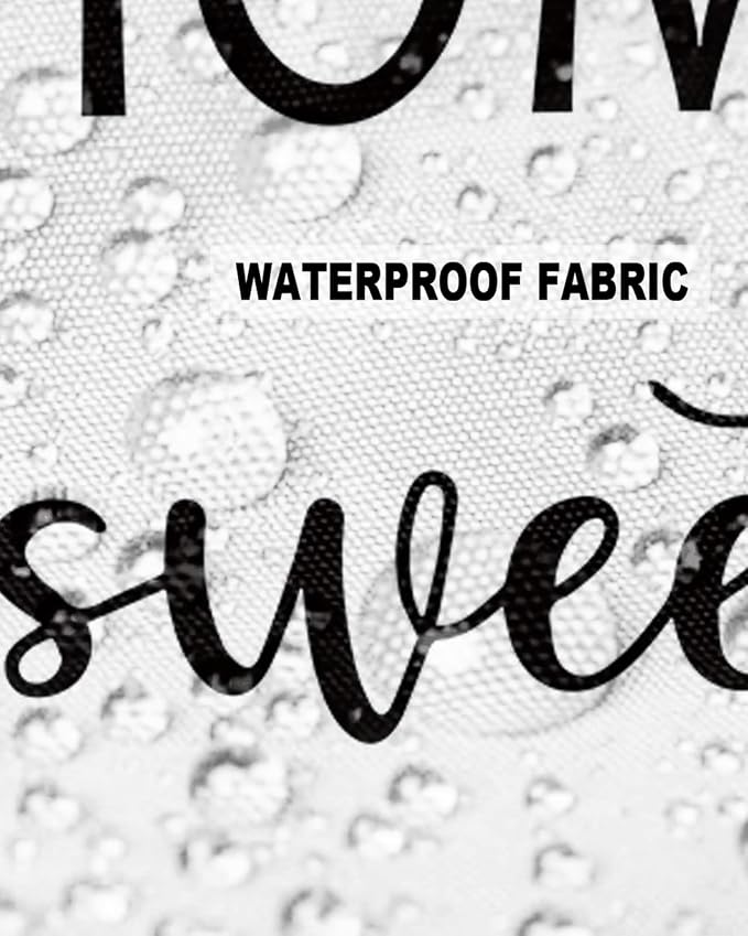 Outdoor Waterproof Pillow Covers for Patio Furniture Home Sweet Farm Decorative Throw Pillow Cover Farmhouse Funny Quote Pillowcases Set of 2 Cushion Case for Sofa Couch Chair Home Decor 26x26 inch