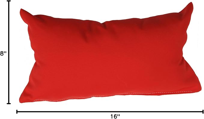 Furniture Barn USA Adirondack Chair Headpillow, Red