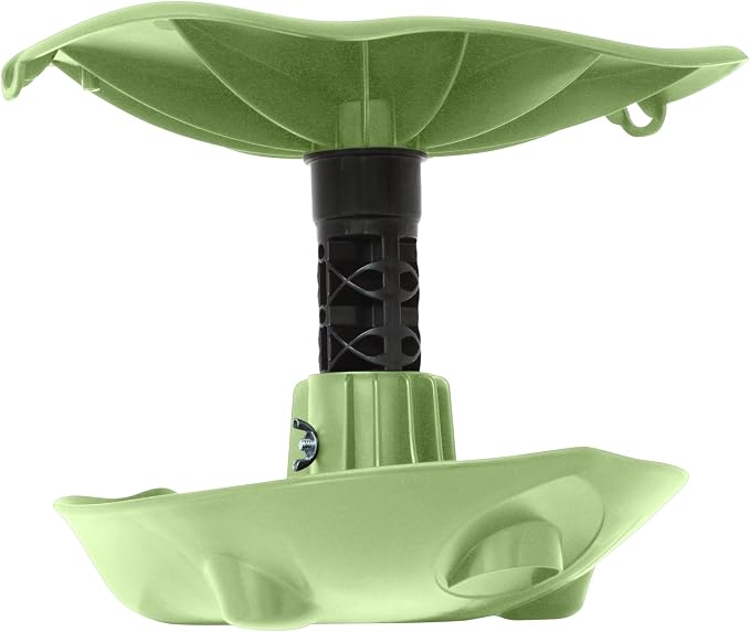 TheXceptional ROCKr Ergonomic Rocking Garden, Lawn & Yard Seat Stool, EX120 | 360° dynamic motion base relieves lower back & knee strain for gardeners. 250 lb capacity. Portable, Made in USA by Vertex