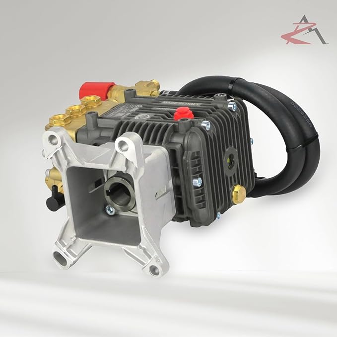 The ROP Shop 3000 psi, 1" Shaft, Power Pressure Washer Pump, Unloader & Deluxe Spray Kit