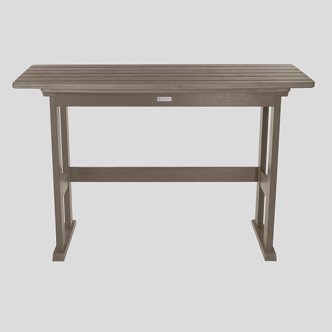 highwood Lehigh 6pc Counter Height Balcony Dining Set, Woodland Brown