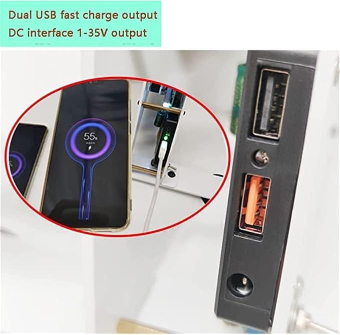 Portable Bicycle Power Generator With Usb Interface/dc1-35v Output, Foot Pedal Power Generator For Charging Phones, Laptops And Satellite Phones In Outdoor And Emergency Use 50W