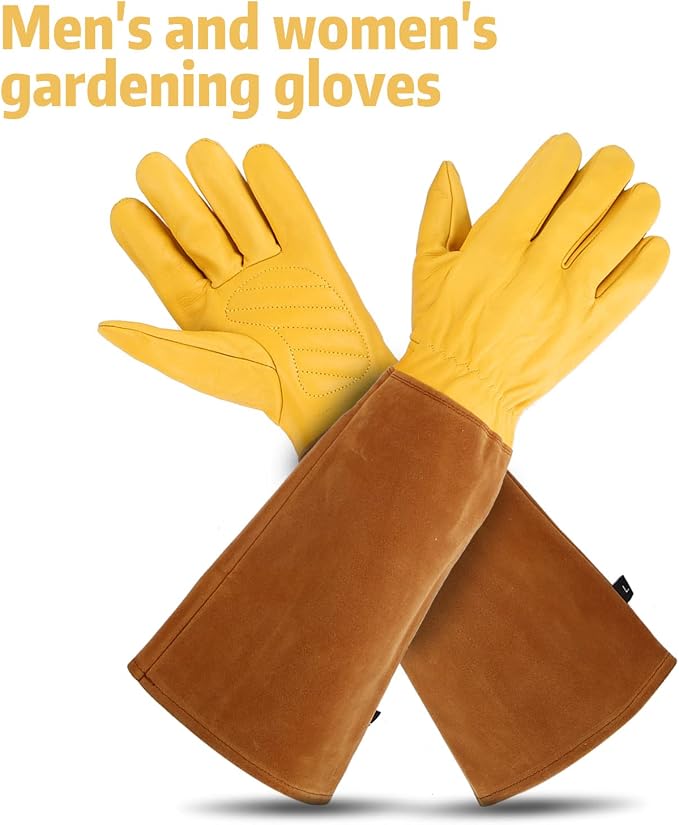 Rose Pruning Gloves for Women/Men，Long gardening Gloves Roses/Gardening/Logging/Farm/Cactus