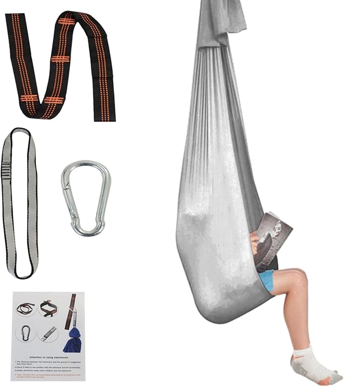 Shakven Extra Sturdy Sensory Swing for Kids | Super Cuddle Indoor Swing,Ther apy Swing Hammock for Child & Adult with Au tism, ADHD, Aspergers, Sensory Integration