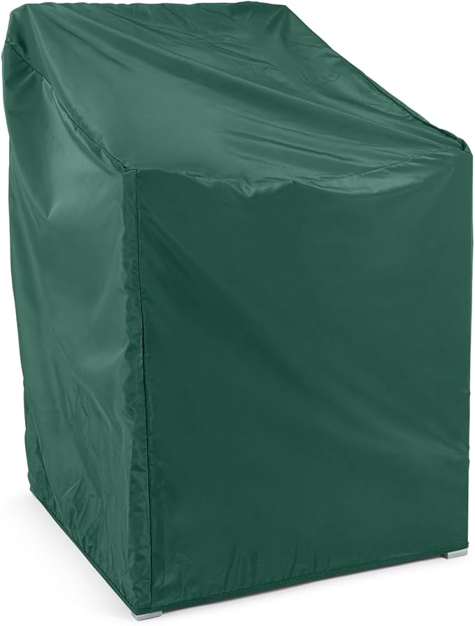 Covermates Classic Outdoor Chair Cover – Lightweight Weather-Resistant Patio Chair Cover with Elastic Hem & Mesh Vent, Protects Patio, Dining & Lounge Chairs, 28W x 34D x 38H, Green