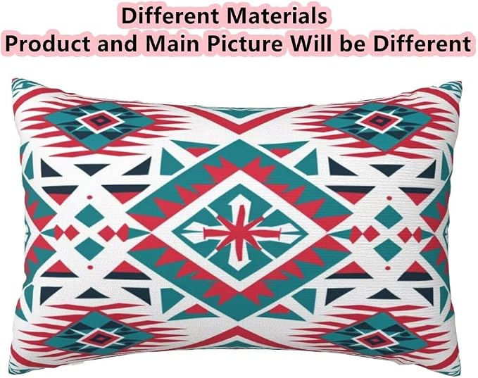 Outdoor Pillows Waterproof Set of 2 Outdoor Pillow Covers 16x24 Inch, Boho Throw Pillows Ethnic Pillow Covers, Summer Garden Decorative Pillows Outdoor Pillows for Patio Furniture Car Home Decor-hs207