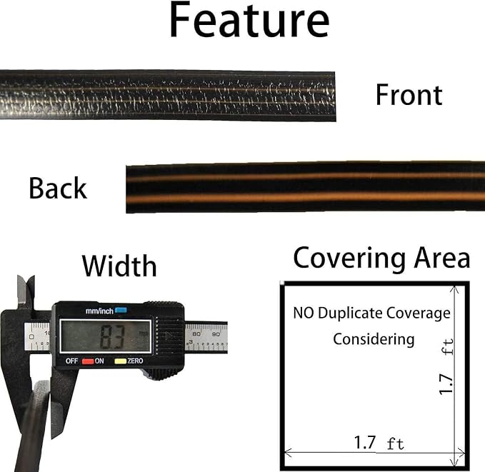 Wicker Repair Material， Flat Synthetic Rattan Weaving Material Plastic Rattan for Knit and Repair Chair Table,Storage Basket,Ect (Coffee Gradient B)