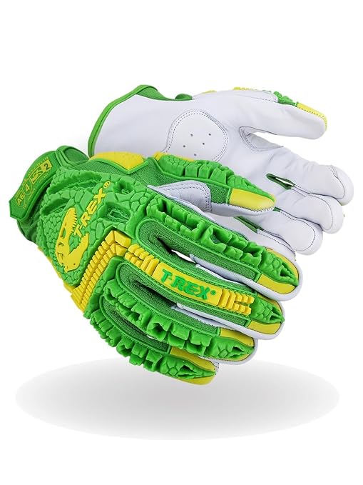 MAGID TRX743 ANSI A6 Cut-Resistant Windstorm Series® Hi-Vis Impact Gloves, 36 Pairs, Size 11/XXL