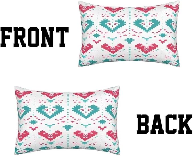 Outdoor Pillows Waterproof Set of 2 Outdoor Pillow Covers 16x24 Inch, Nordic Throw Pillows Simple Pillow Covers, Summer Garden Decorative Pillows Outdoor Pillows for Patio Furniture Home Decor -hs295