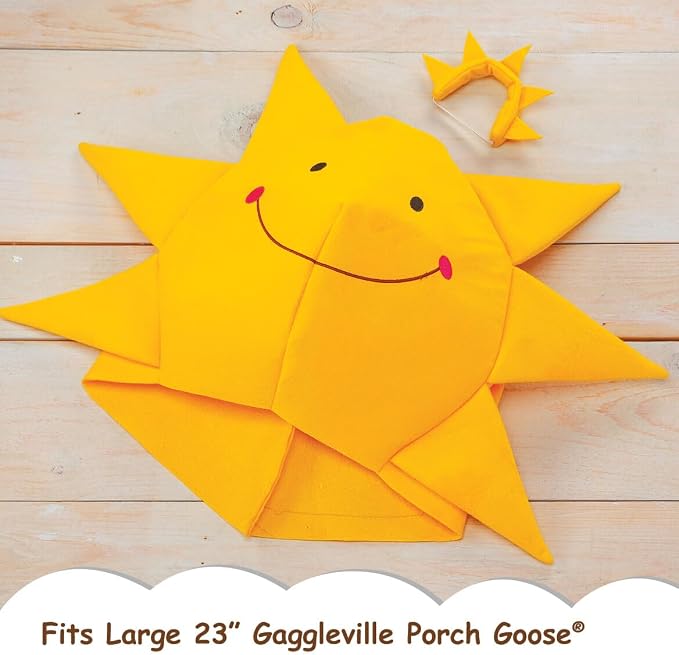 Gaggleville Sun Goose Outfit, Fits Large 23" H Statue, by Fox Valley | Traders