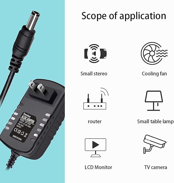 AC Adapter Compatible with Black & Decker 12Volt 90517269 B&D Cordless Grass Trimmer Charger