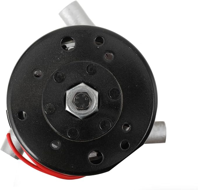 220V 50Hz 1000W Aluminum Alloy Turbine Hydroelectric Generator with 3 PVC Connector, Portable Water Turbine Generator 3500RPM Pure Copper Coil, Piped Hydro Generators For Outdoor Use, Rivers