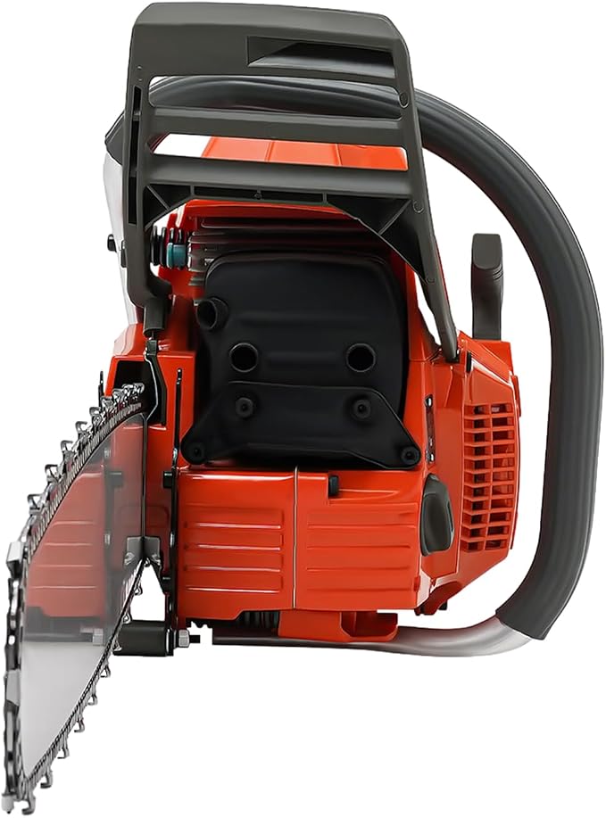 28inch Gas Chainsaw, 5.23HP 71CC 2-Stroke Gasoline Chainsaw, Air Cooled Pull Start Top Handle Gas Powered Chain Saw Petrol Chainsaws with Automatic Chain Lubrication for Trees, Wood Cutting