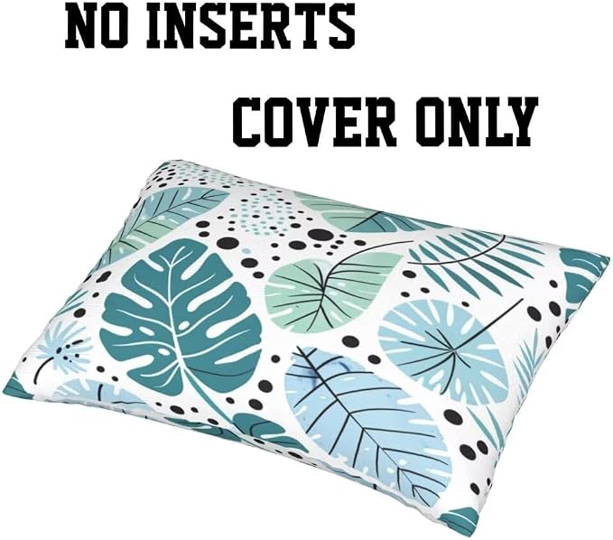 Outdoor Pillows Waterproof Set of 2 Outdoor Pillow Covers 16x24 Inch, Simple Throw Pillows Plants Pillow Covers, Summer Garden Decorative Pillows Outdoor Pillows for Patio Furniture Home Decor -hs150
