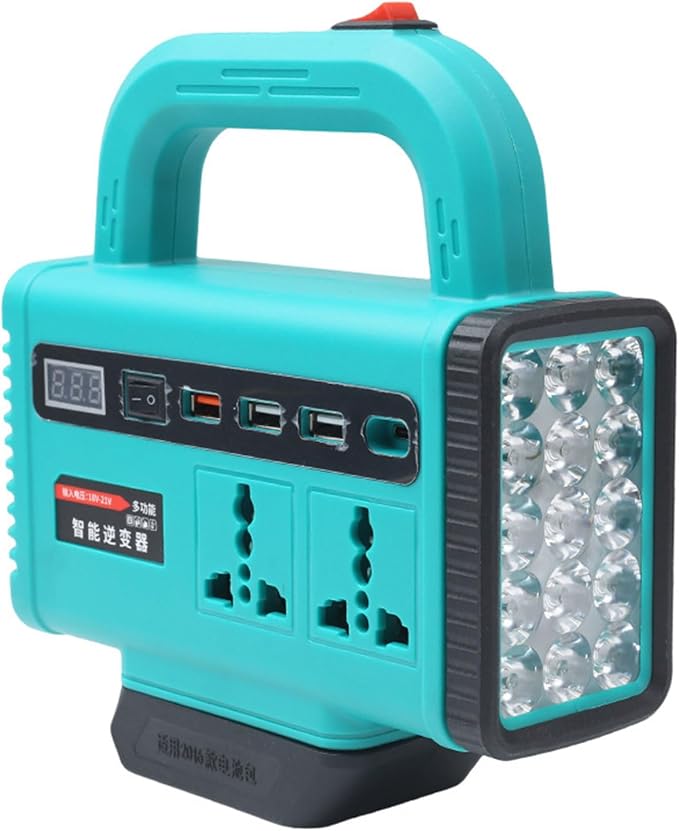 Gavery DC18V-21V to AC180V-220V Efficient Power Inverters 120W for Camping Travel and Emergencies Power Needs