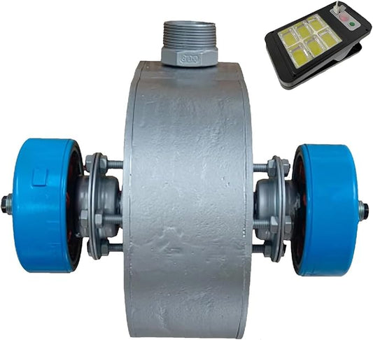 2000W Hydroelectric Generator, 110V-230V 60Hz High Power Horizontal Water Turbine Generator, Aluminum Alloy Hydro Power Equipment For Outdoor, Camping, Home, Lighting