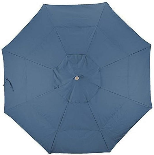 California Umbrella Replacement Canopy Cover in Pacifica Sapphire Umbrella, 9' Round