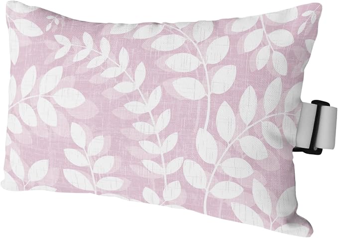 Outdoor Lumbar Pillow Set of 1, Lavender Leaves Waterproof Beach Headrest Pillow with Inserts, Farmhouse Botanical Branch Vintage Modern Recliner Throw Pillows for Patio Furniture, 12 x 20