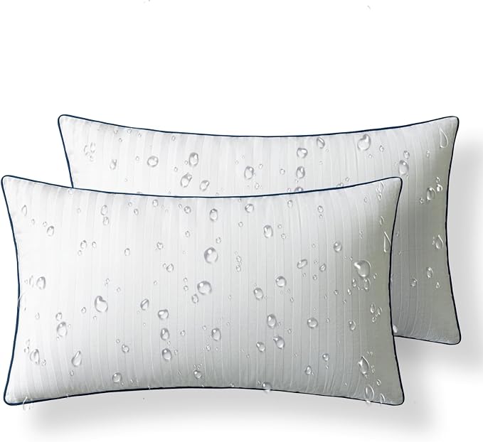 Phantoscope 12x20 Outdoor Lumbar Pillows Outdoor Pillows Waterproof Striped