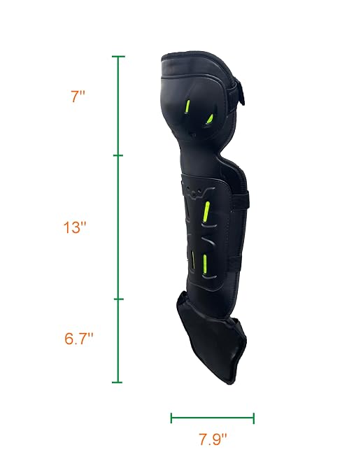 Protective Shin Guard Brush Gaiter with Comfortable Sponge Cushion for Trimming Weed eating Mowing