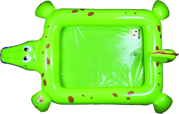 Poolmaster Crocodile Spray Inflatable Kiddie Swimming & Wading Pool for Toddlers