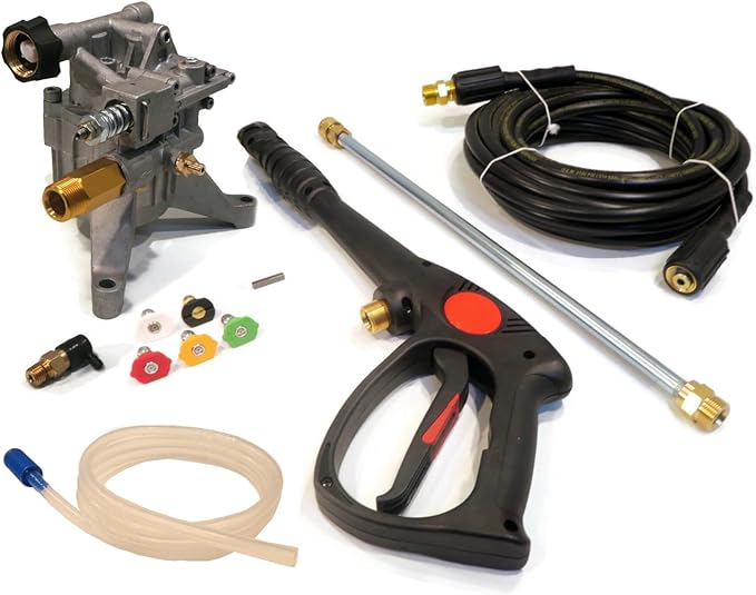 The ROP Shop |Pressure Washer Pump Assembly w/Spray Kit 2800 for Husky 308653025, 308653006
